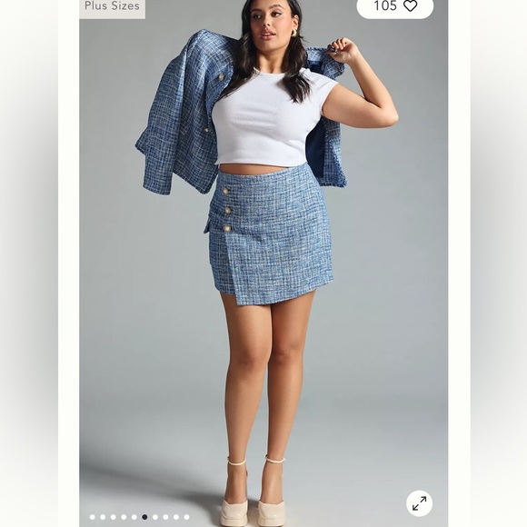 Maeve Tweed Skirt Size 12 - Picture 3 of 14